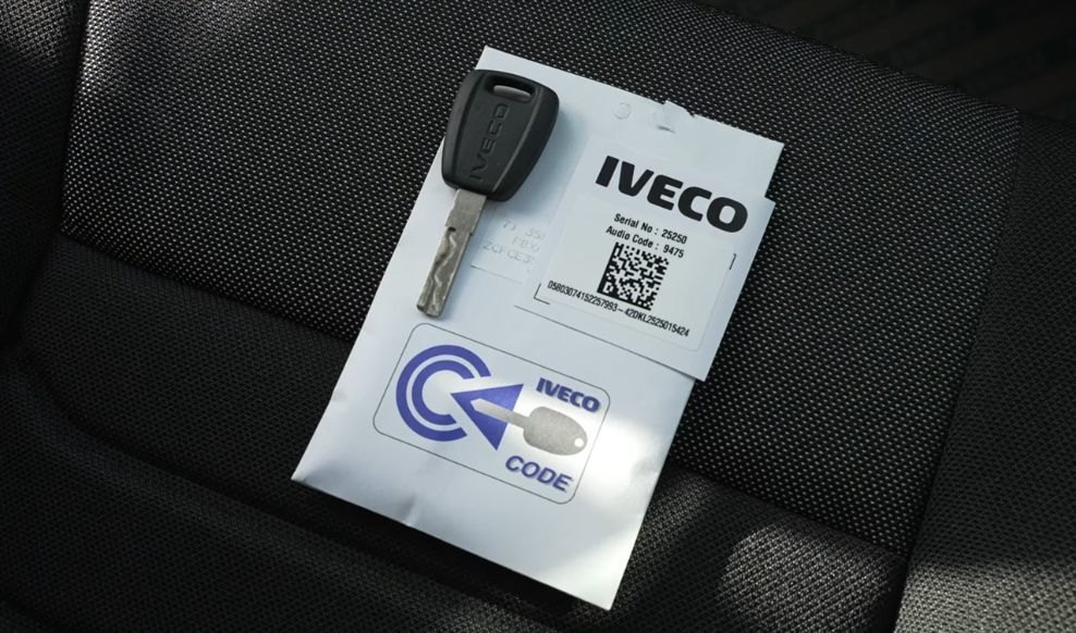 Kod PIN do radia IVECO Daily – gdzie go znaleźć i jak odblokować?