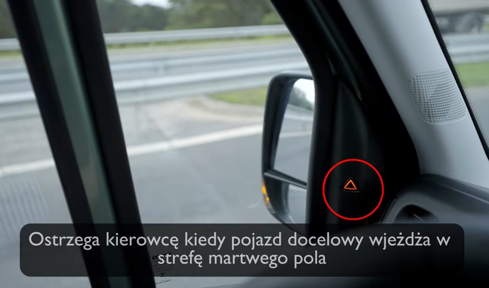 IVECO Daily BSW: Jak działa system BSW (Blind Spot Warning) w IVECO Daily